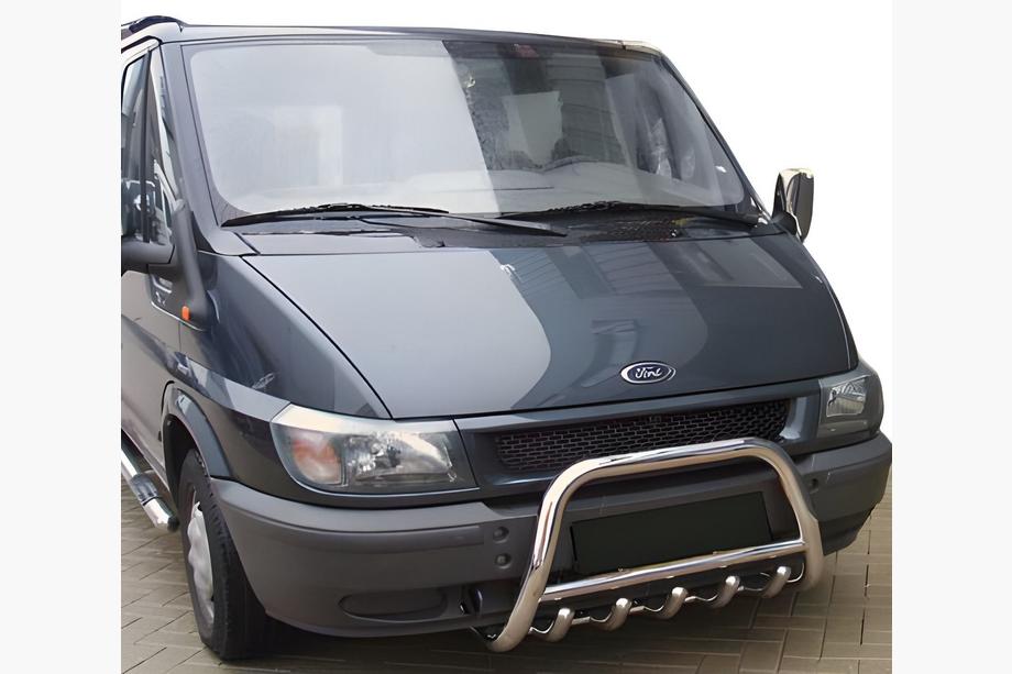 Ford Transit 2000–2014 Bullbar WT003 (2000-2006, rustfrit stål) Image