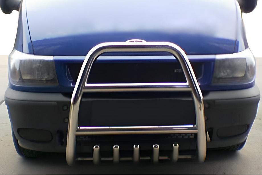 Ford Transit 2000–2014 Kængurubøjle QT007 (2000-2006, rustfrit stål) Image