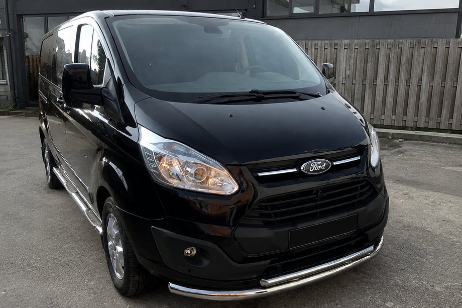 Ford Custom 2013–2022 Frontbøjle ST014 (rustfrit stål) 60/42 mm Image