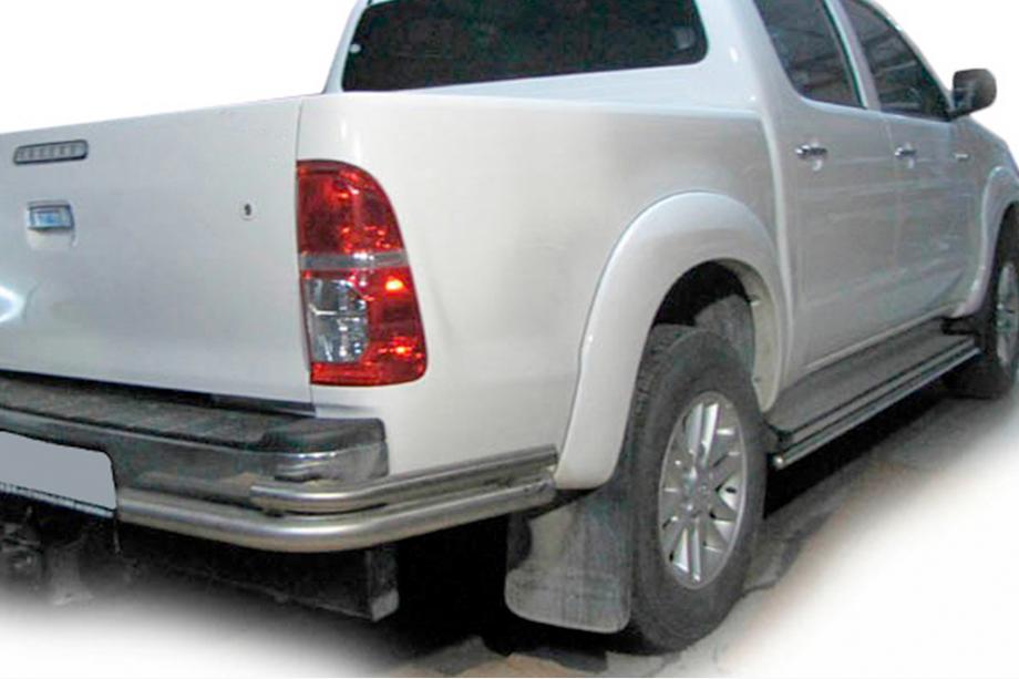Toyota Hilux 2006–2015 Baghjørner AK003-Подвійний (rustfrit stål) Image