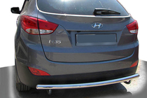 Hyundai IX-35 2010–2015 Bageste beskyttelsesbøjle AK002 (rustfrit stål) foto 1