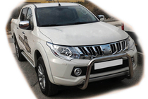 Mitsubishi L200 2015–2024 Kængurugitter WT005 (rustfrit stål) foto 1
