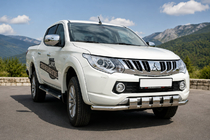 Mitsubishi L200 2015–2024 Frontbøjle ST015 (rustfrit stål) foto 1