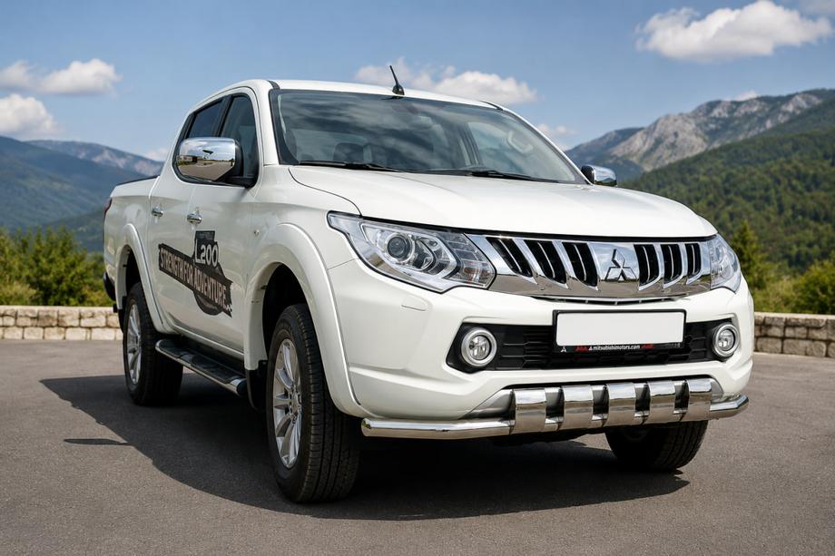 Mitsubishi L200 2015–2024 Frontbøjle ST015 (rustfrit stål) Image