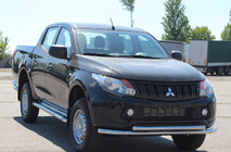Mitsubishi L200 2015–2024 Frontbøjle ST014 (rustfrit stål) foto 3