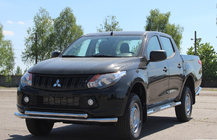 Mitsubishi L200 2015–2024 Frontbøjle ST014 (rustfrit stål) foto 2