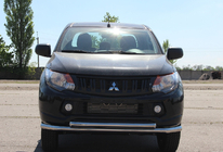 Mitsubishi L200 2015–2024 Frontbøjle ST014 (rustfrit stål) foto 1
