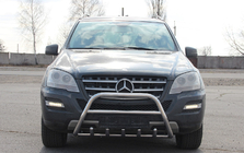 Mercedes ML W164 2005–2011 Bullbar WT003 (rustfrit stål) foto 1
