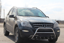Mercedes ML W164 2005–2011 Bullbar WT003 (rustfrit stål) foto 2