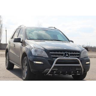 Bullbar WT003 (rustfrit stål) Mercedes ML W164 2005–2011 foto 2