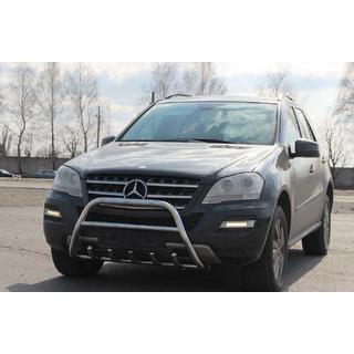 Bullbar WT003 (rustfrit stål) Mercedes ML W164 2005–2011 foto 4