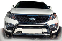 Kia Sorento II XM 2009–2014 Kængurubøjle WT005 (rustfrit stål) foto 1
