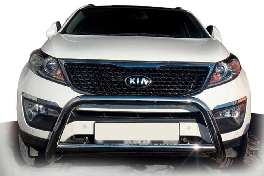 Kia Sorento II XM 2009–2014 Kængurubøjle WT005 (rustfrit stål) Image
