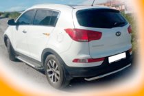 Kia Sportage 2010–2015 Bagbøjle AK002-1 (rustfri) foto 2