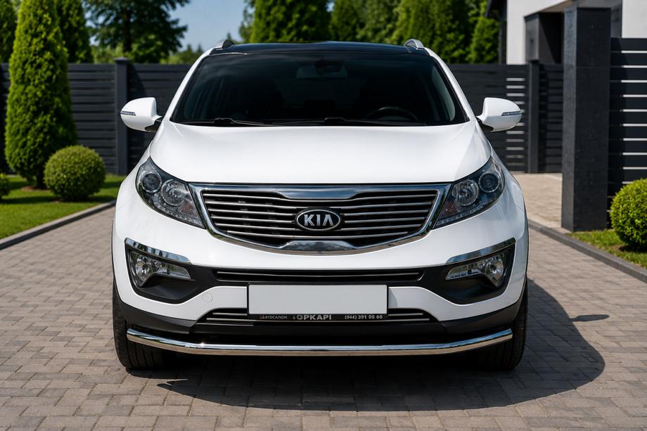 Kia Sportage 2010–2015 Frontbøjle ST008 (rustfrit stål) Image