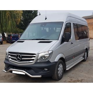 Nedre frontbøjle MBSP.07.F3-04.6 (rustfrit stål) Mercedes Sprinter W906 2006–2018 foto 3