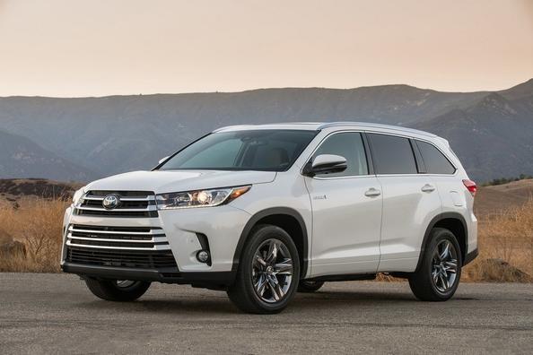 Toyota Highlander crossover i tredje generation