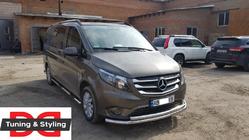 Mercedes Vito/V-klasse W447 2014– Frontbøjle ST014 (rustfrit stål) 60/60 mm foto 5