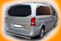 Mercedes Vito/V-klasse W447 2014– Bageste beskyttelsesbøjle AK002 (rustfrit stål) foto 2