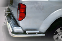 Nissan Navara 2006–2015 Bagbeskyttelsesbøjle AK003-Special (rustfrit stål) foto 1