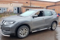 Nissan X-trail T32/Rogue 2014–2021 Siderør (2 stk., rustfrit stål) foto 2