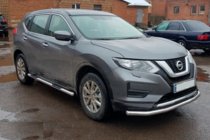 Nissan X-trail T32/Rogue 2014–2021 Siderør (2 stk., rustfrit stål) foto 1