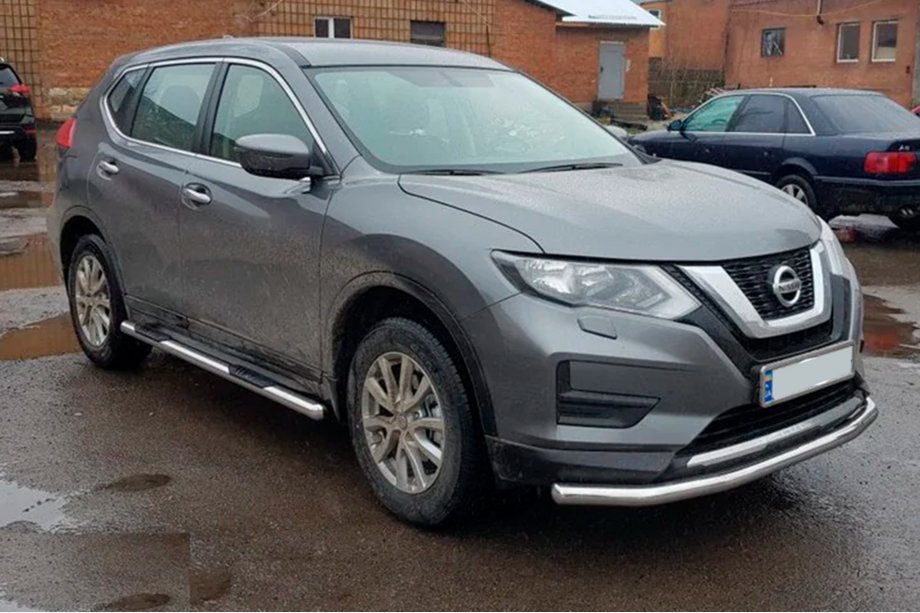 Nissan X-trail T32/Rogue 2014–2021 Siderør (2 stk., rustfrit stål) Image