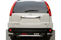 Nissan X-trail T31 2007–2014 Bagerste hjørnestykker med centerbøjle AK0073 (2 stk., rustfrit stål) foto 1