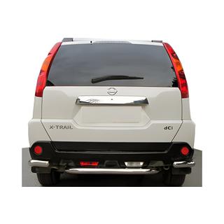 Bagerste hjørnestykker med centerbøjle AK0073 (2 stk., rustfrit stål) Nissan X-trail T31 2007–2014