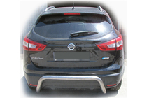 Nissan Qashqai 2014–2021 Bageste bøjle AK007-2 (rustfrit stål) foto 1