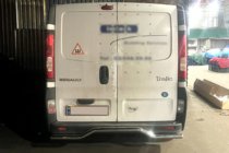 Renault Trafic 2001–2015 Bageste beskyttelsesbøjle AK006 (rustfrit stål) foto 2