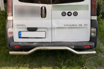 Opel Vivaro 2001–2015 Bageste beskyttelsesbøjle AK006 (rustfrit stål) foto 1