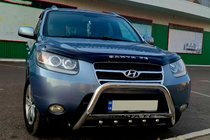 Hyundai Santa Fe 2 2006–2012 Bullbar WT004 (rustfrit stål) foto 1