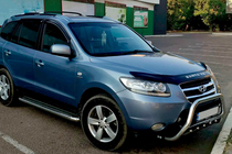 Hyundai Santa Fe 2 2006–2012 Bullbar WT004 (rustfrit stål) foto 2