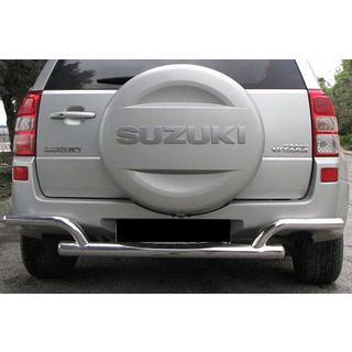 Bageste beskyttelsesbøjle AK005-2 (rustfrit stål) Suzuki Grand Vitara 2005–2017