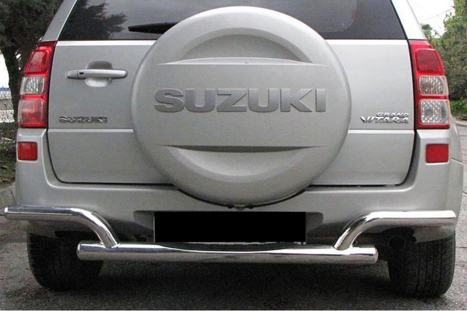 Suzuki Grand Vitara 2005–2017 Bageste beskyttelsesbøjle AK005-2 (rustfrit stål) Image
