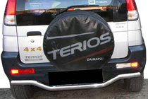 Daihatsu Terios 2003–2005 Bagbøjle AK007 (rustfrit stål) foto 1