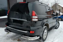 Toyota Land Cruiser Prado 120 2002–2009 Bageste dobbelte hjørner AK003-2 (2 stk., rustfrit stål) foto 1