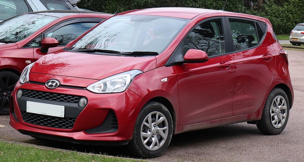 Test af femdørs Hyundai i10-hatchback