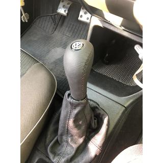 Gearknop i læder foto 4