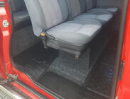 Opel Vivaro 2001–2015 Bagerste gummimåtter (2 stk., Polytep) foto 2