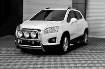 Chevrolet Trax 2012–2023 Frontbøjle WT018 (rustfri) foto 2