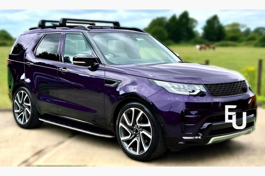 Land Rover Discovery V 2017– Tagbøjler til tagrælinger (sorte, 2 stk.) Image