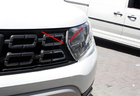 Dacia Duster 2018–2024 Grill-lister (2 stk., rustfrit stål) foto 1