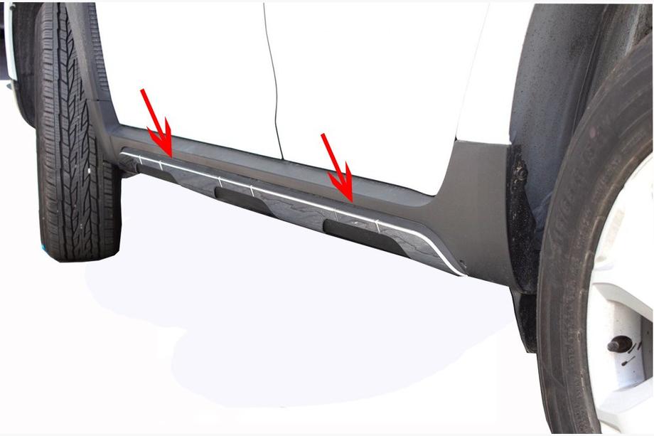 Dacia Duster 2018–2024 Afdækninger til dørliste (6 stk., rustfrit stål) Image