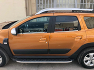 Dacia Duster 2018–2024 Nederste vindueslister i rustfrit stål (4 stk.) OmsaLine - italiensk rustfrit stål foto 3