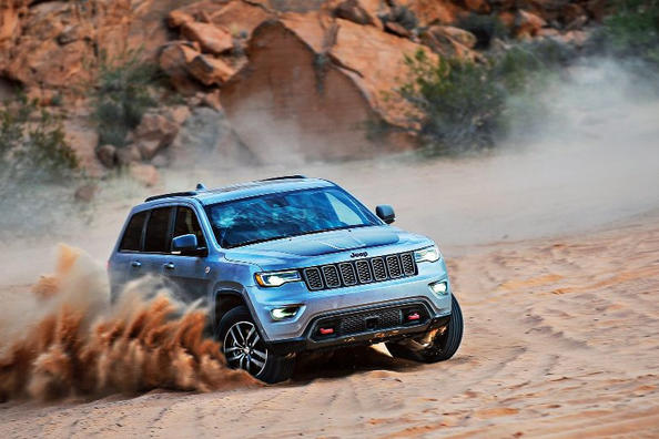 Test af SUV’en Jeep Grand Cherokee Trailhawk