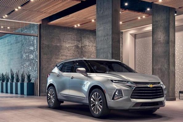 Chevrolet Blazer-crossover i modelåret 2019
