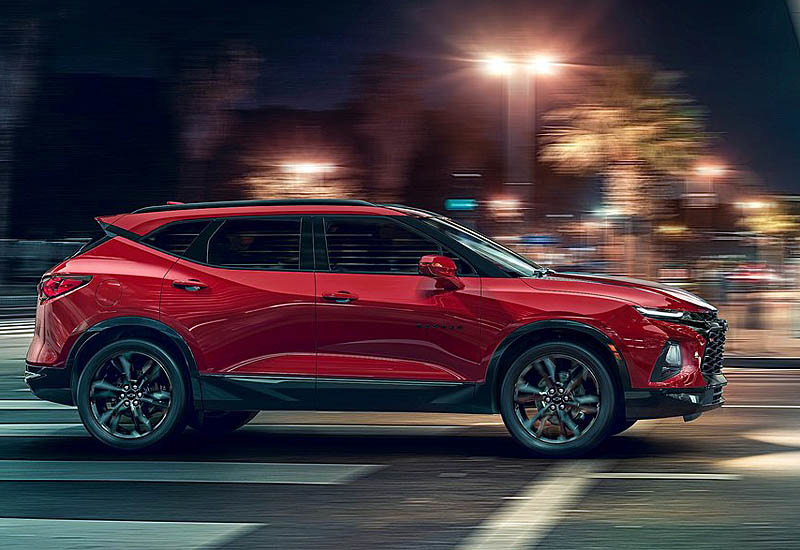 Chevrolet Blazer-crossover i modelåret 2019