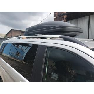 Tagrælinger i krom CAN, originalt design (metalbeslag) Mercedes Vito/V-klasse W447 2014– foto 3